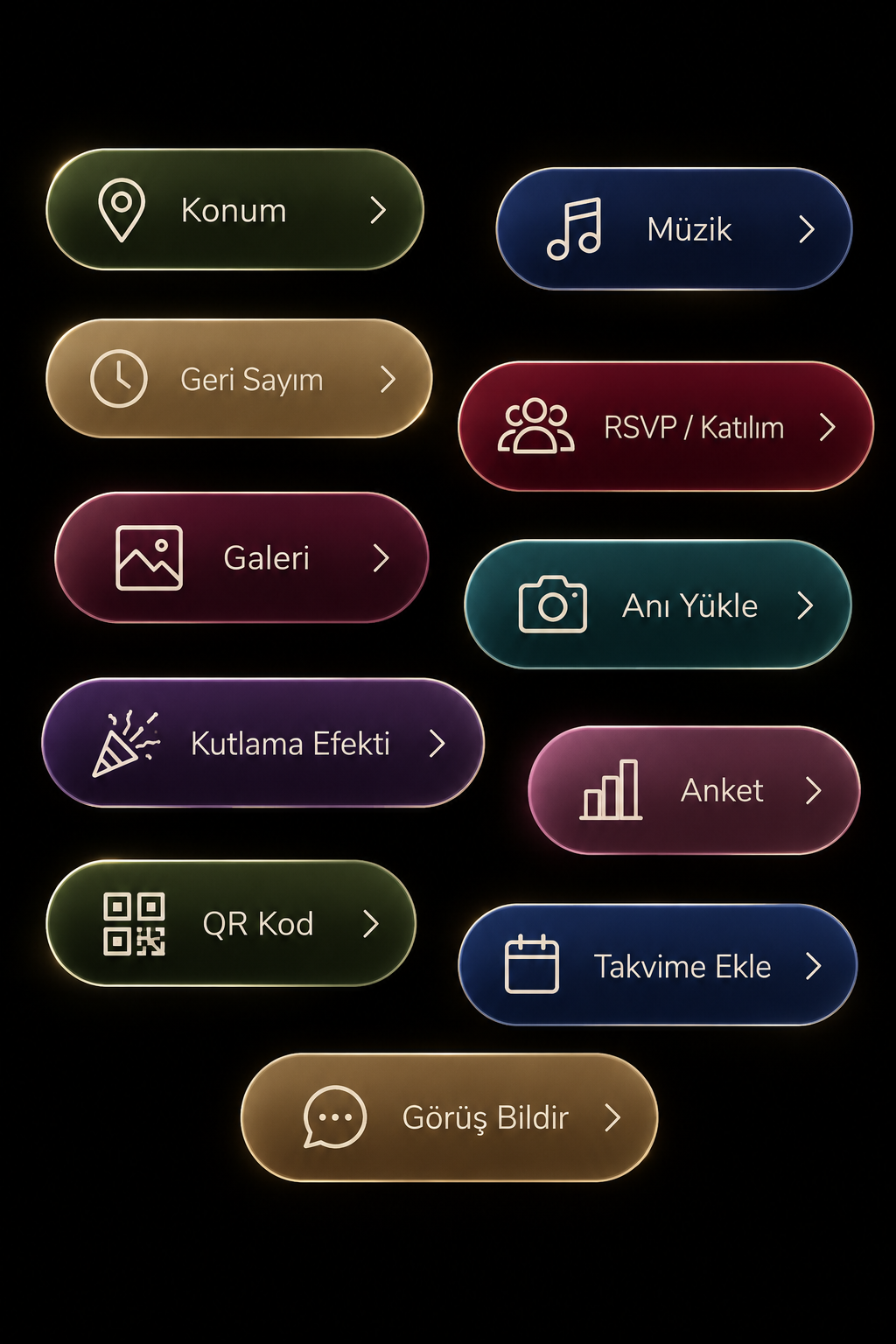 Studio SEOZ dijital davetiye modülleri
